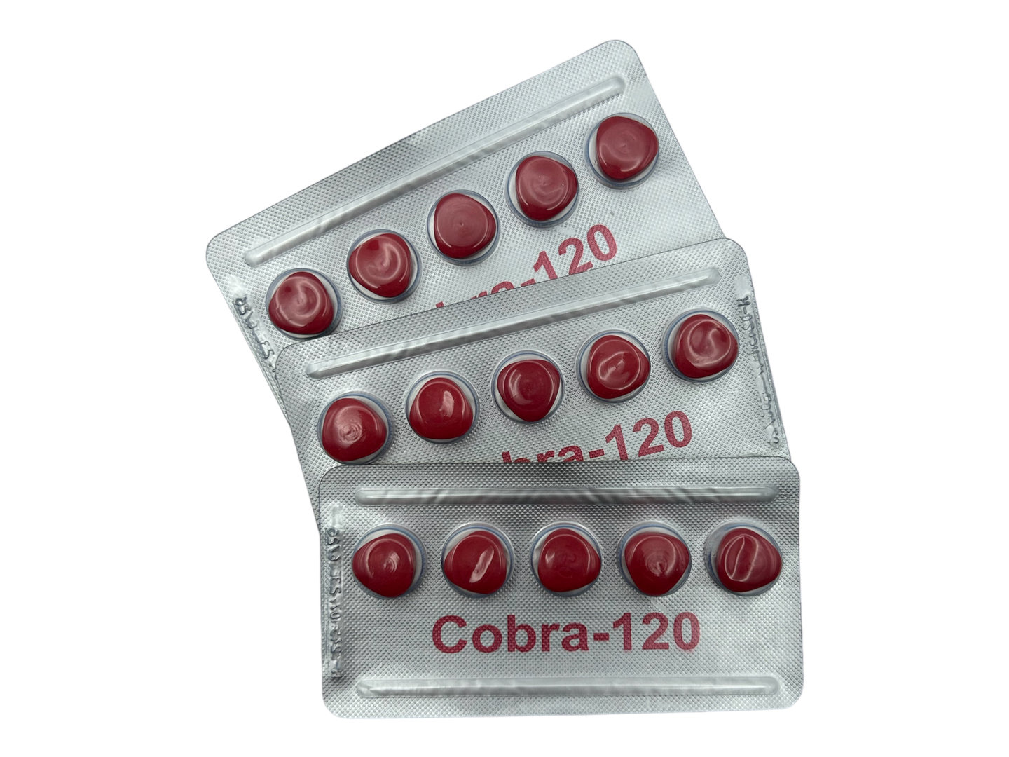 Cobra 120mg - 3 Strips - (15 tabletten)