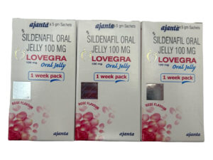 Lovegra Oral Jelly 100mg - 3 Pack - (21 sachets)