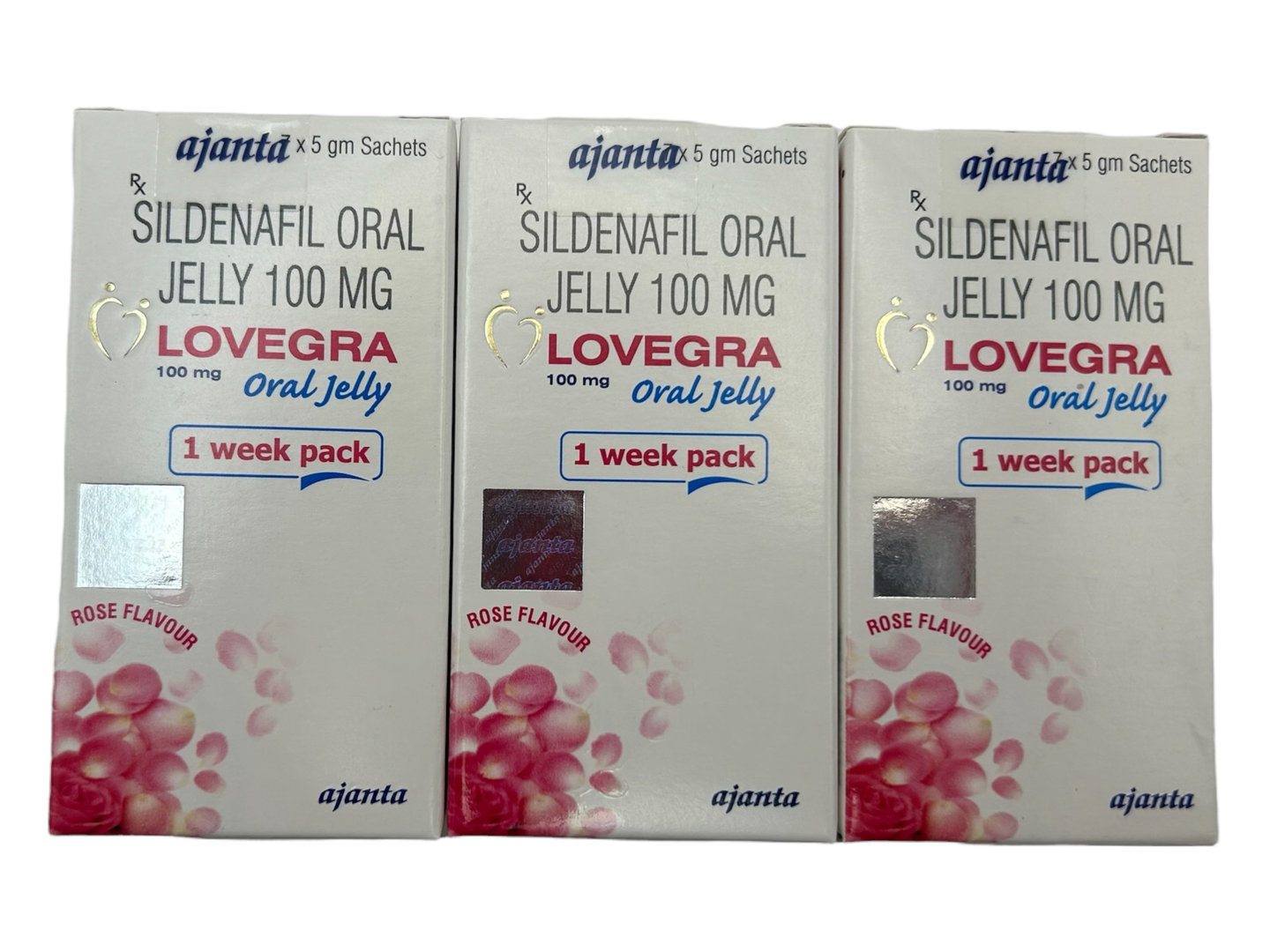 Lovegra Oral Jelly 100mg - 3 Pack - (21 sachets)