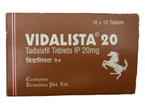 Vidalista 20mg (Cialis) - 10 Strips - (100 Tabletten)
